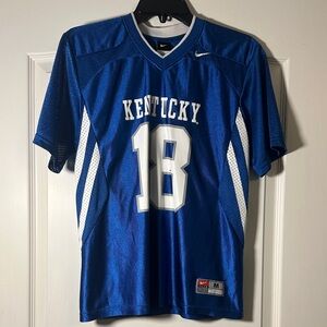 Nike Kentucky Wildcats #18 Football Jersey – Youth Medium